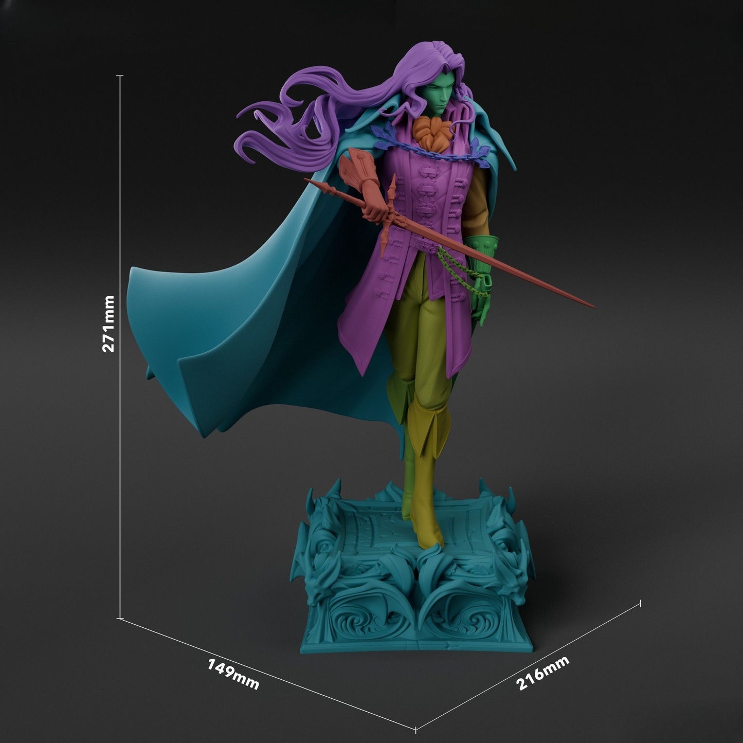 0513 Alucard - STL 3D Print Files