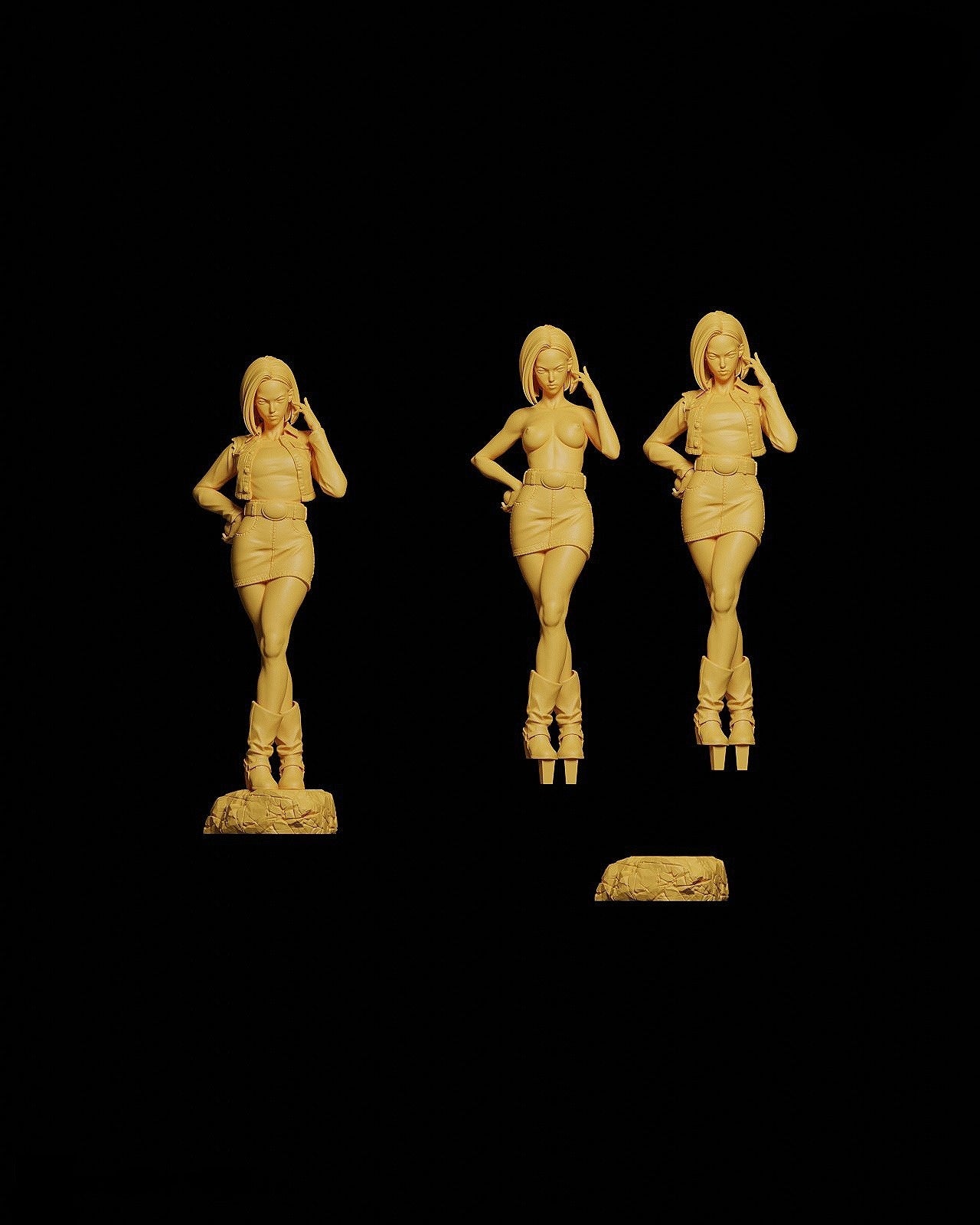 1019 Android 18_DragonBallZ - STL 3D Print Files
