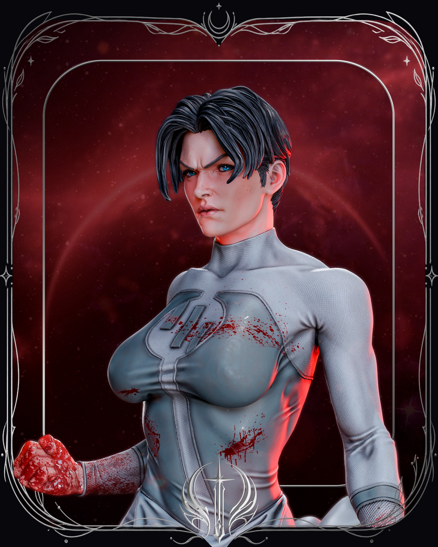 1698 Anissa_Invincible - STL 3D Print Files
