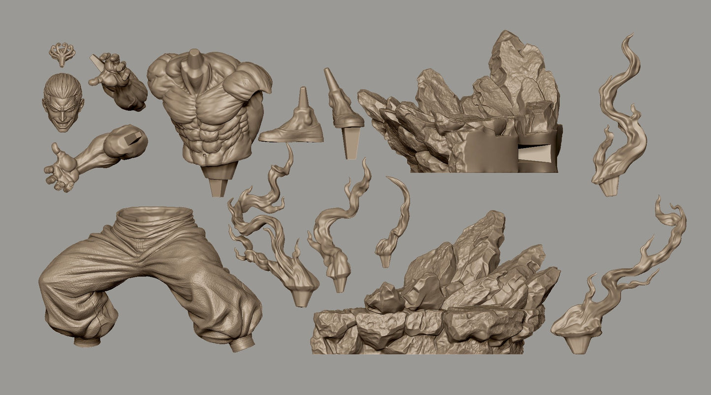 1234 Aoi Todo_Jujutsu Kaisen - STL 3D Print File