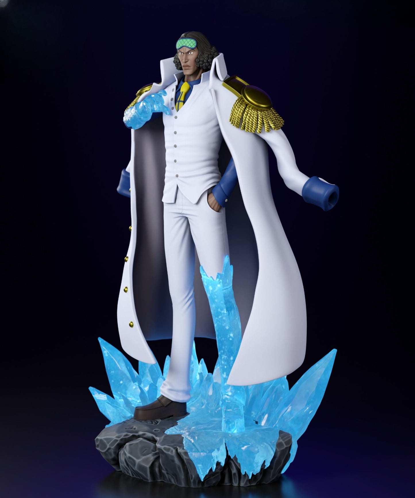 0230 Kuzan Aokiji (OP) - STL 3D Print Files