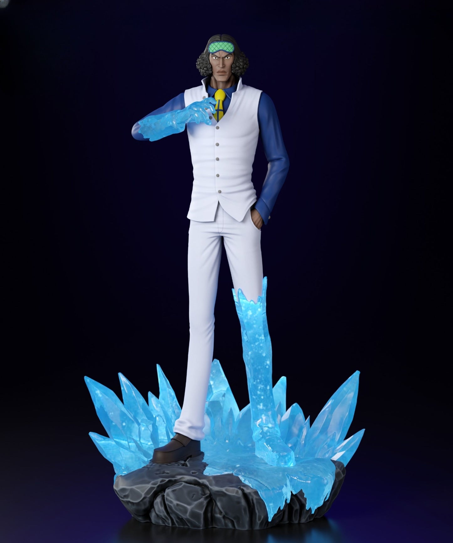 0230 Kuzan Aokiji (OP) - STL 3D Print Files