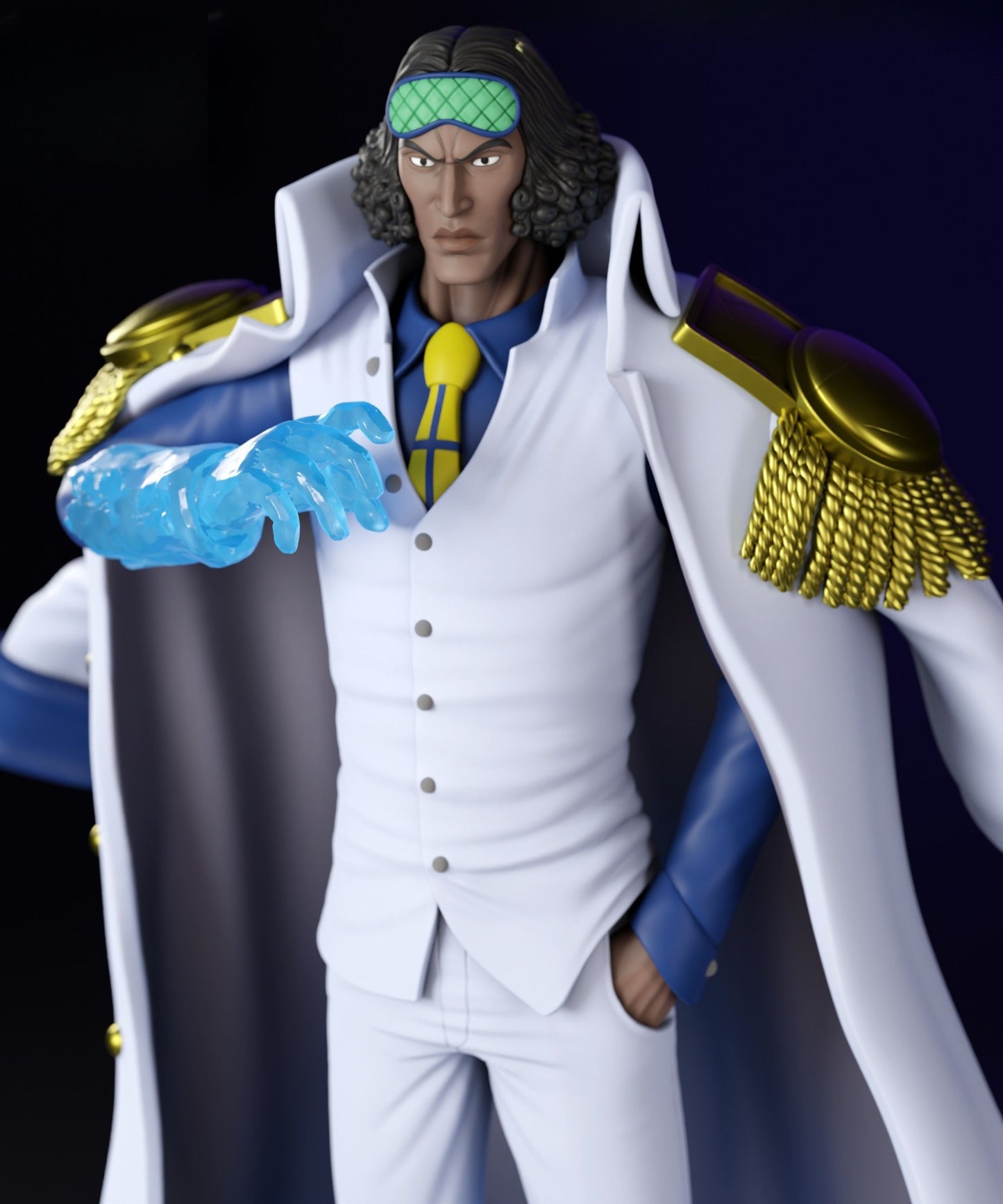 0230 Kuzan Aokiji (OP) - STL 3D Print Files