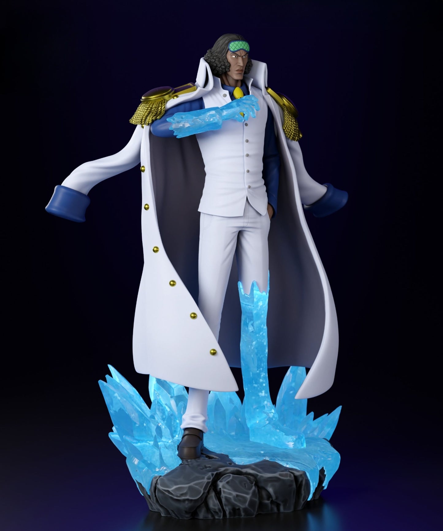 0230 Kuzan Aokiji (OP) - STL 3D Print Files