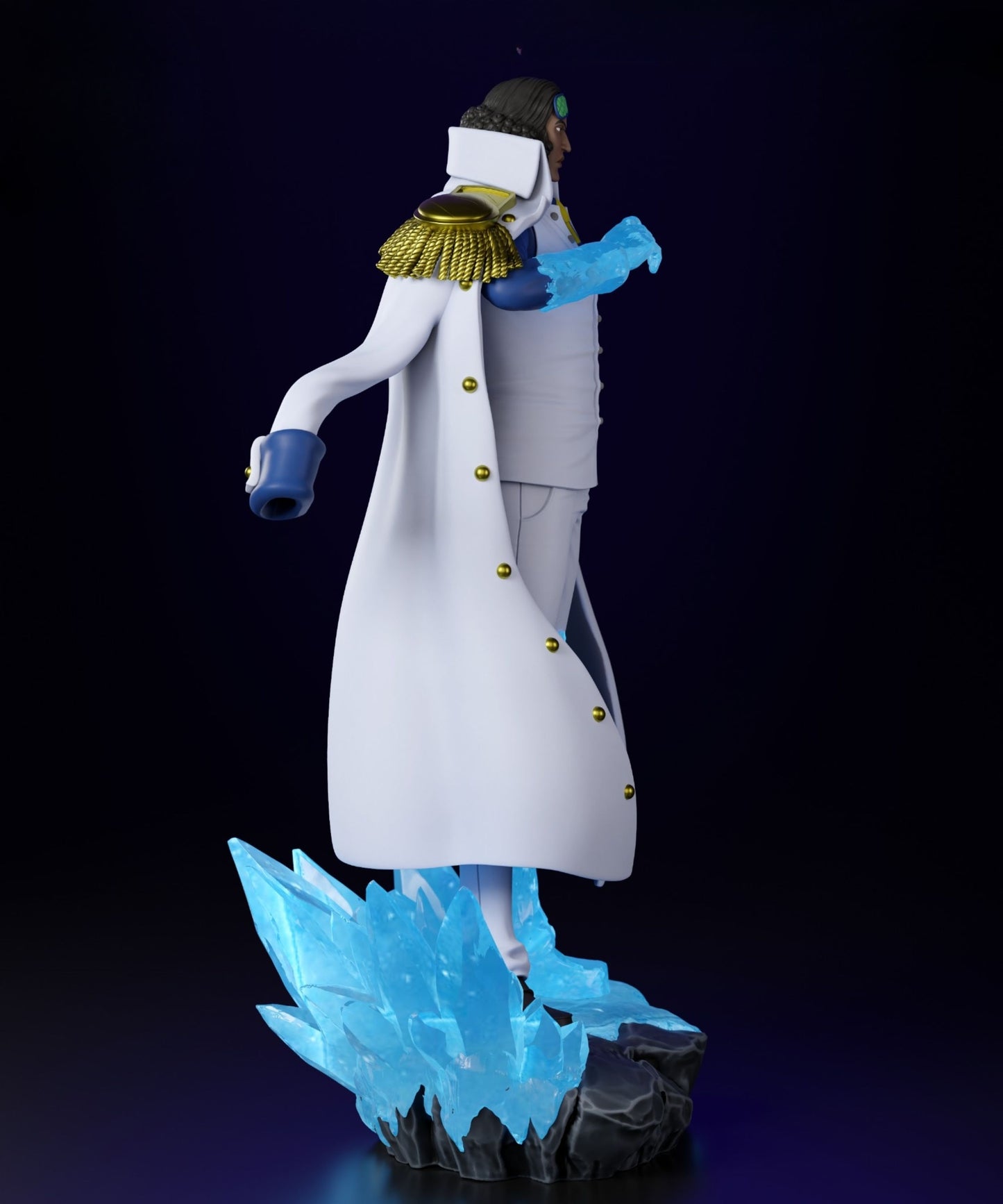 0230 Kuzan Aokiji (OP) - STL 3D Print Files
