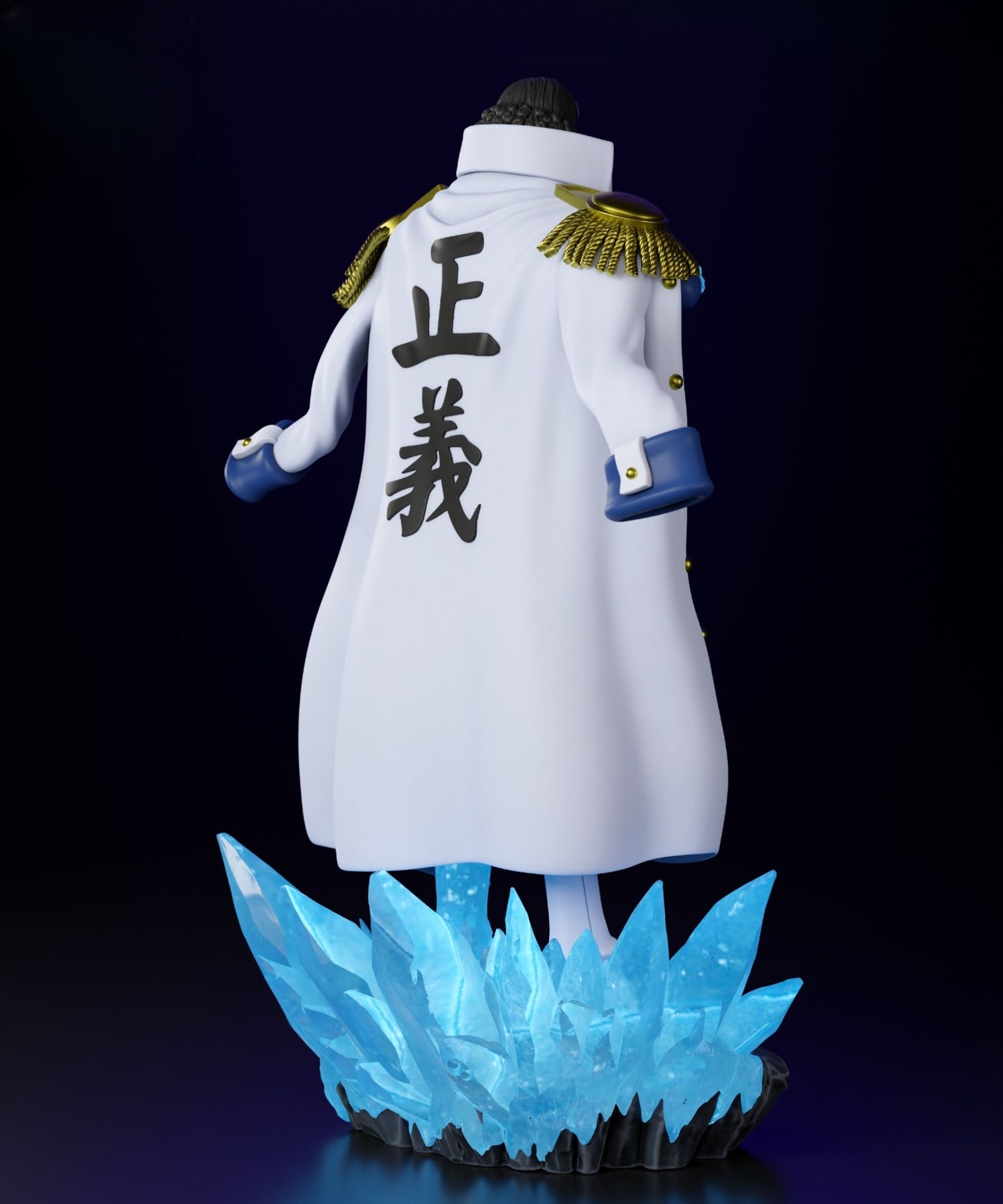 0230 Kuzan Aokiji (OP) - STL 3D Print Files