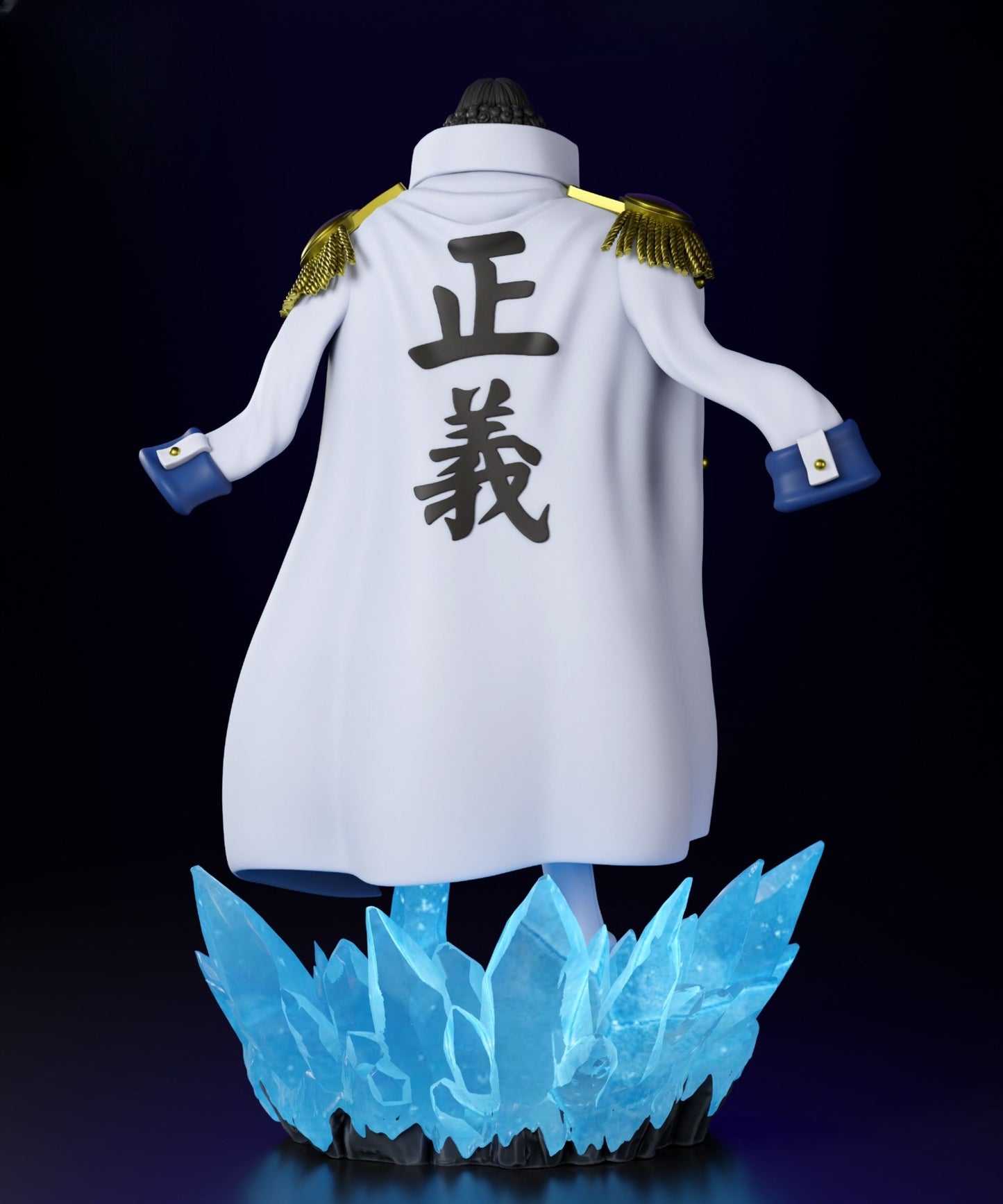 0230 Kuzan Aokiji (OP) - STL 3D Print Files