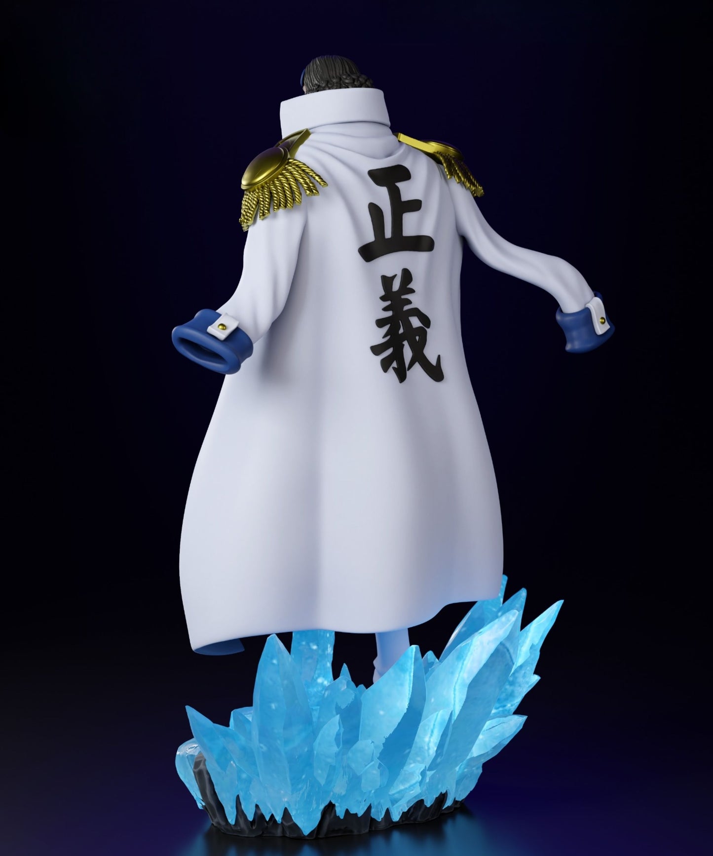 0230 Kuzan Aokiji (OP) - STL 3D Print Files