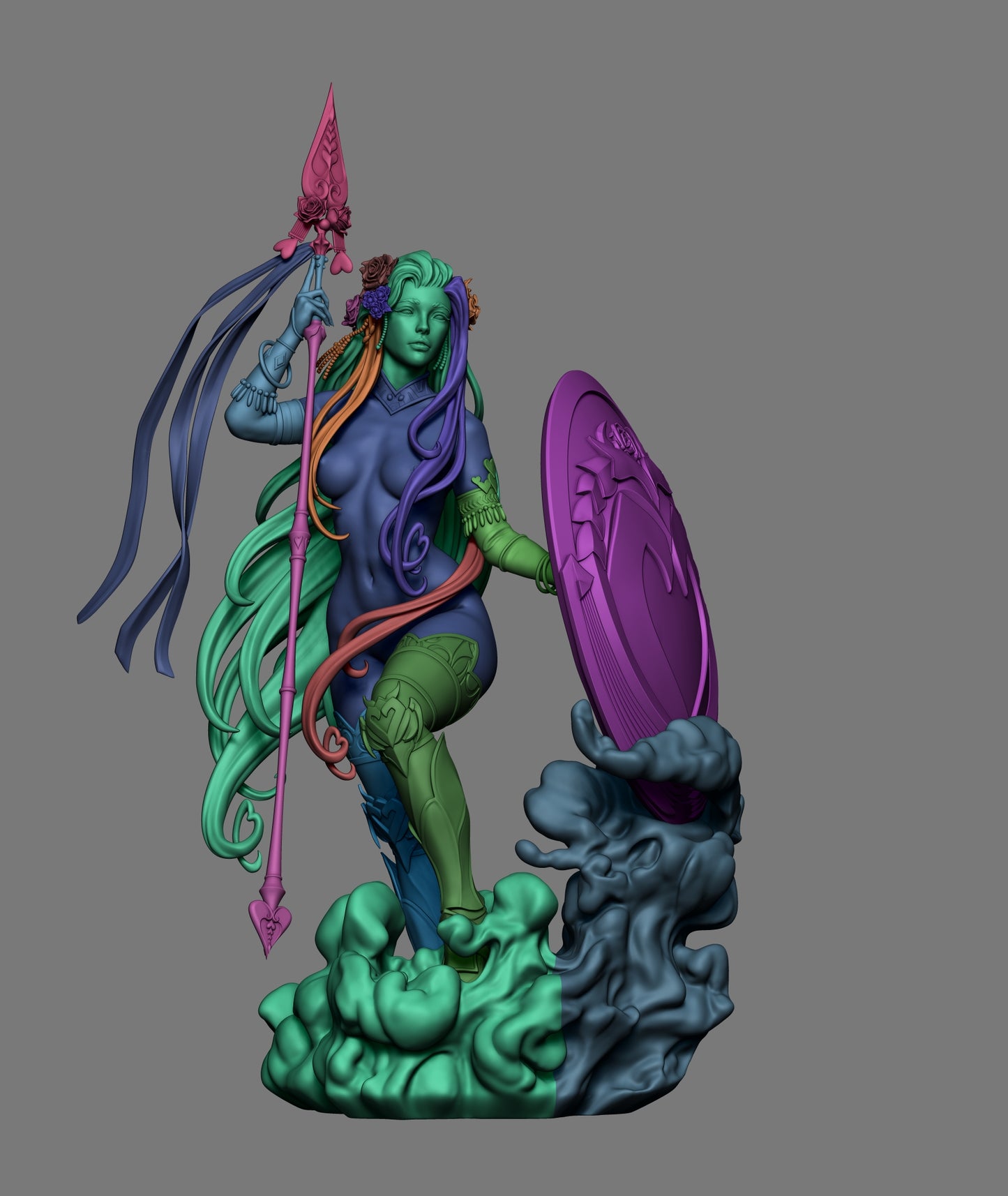 0380 Aphrodite_Hades II - STL 3D Print Files