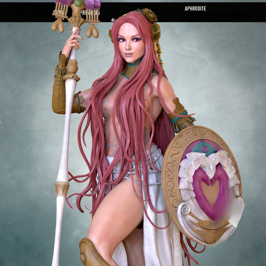 0690 Aphrodite - Goddess of Love (3451) - STL 3D Print Files