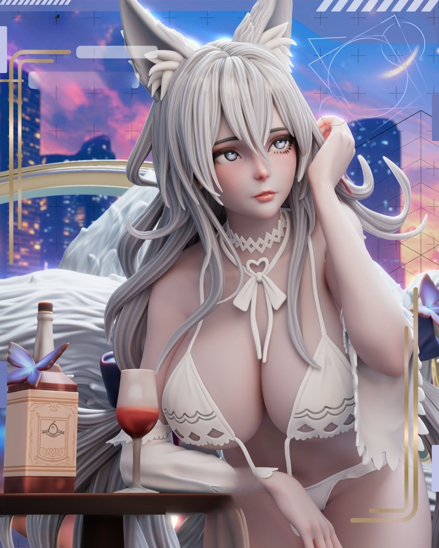 0922 Shinano - Azur Lane (2973) - STL 3D Print Files