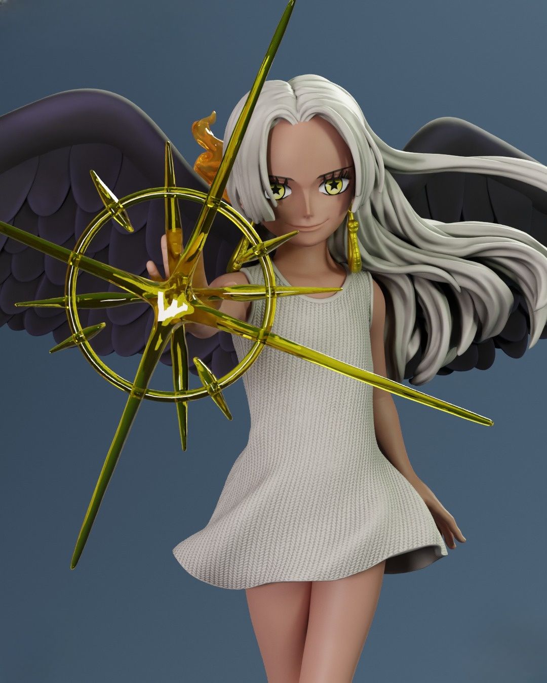 0235 Boa Hancock Seraphim (OP) - STL 3D Print Files