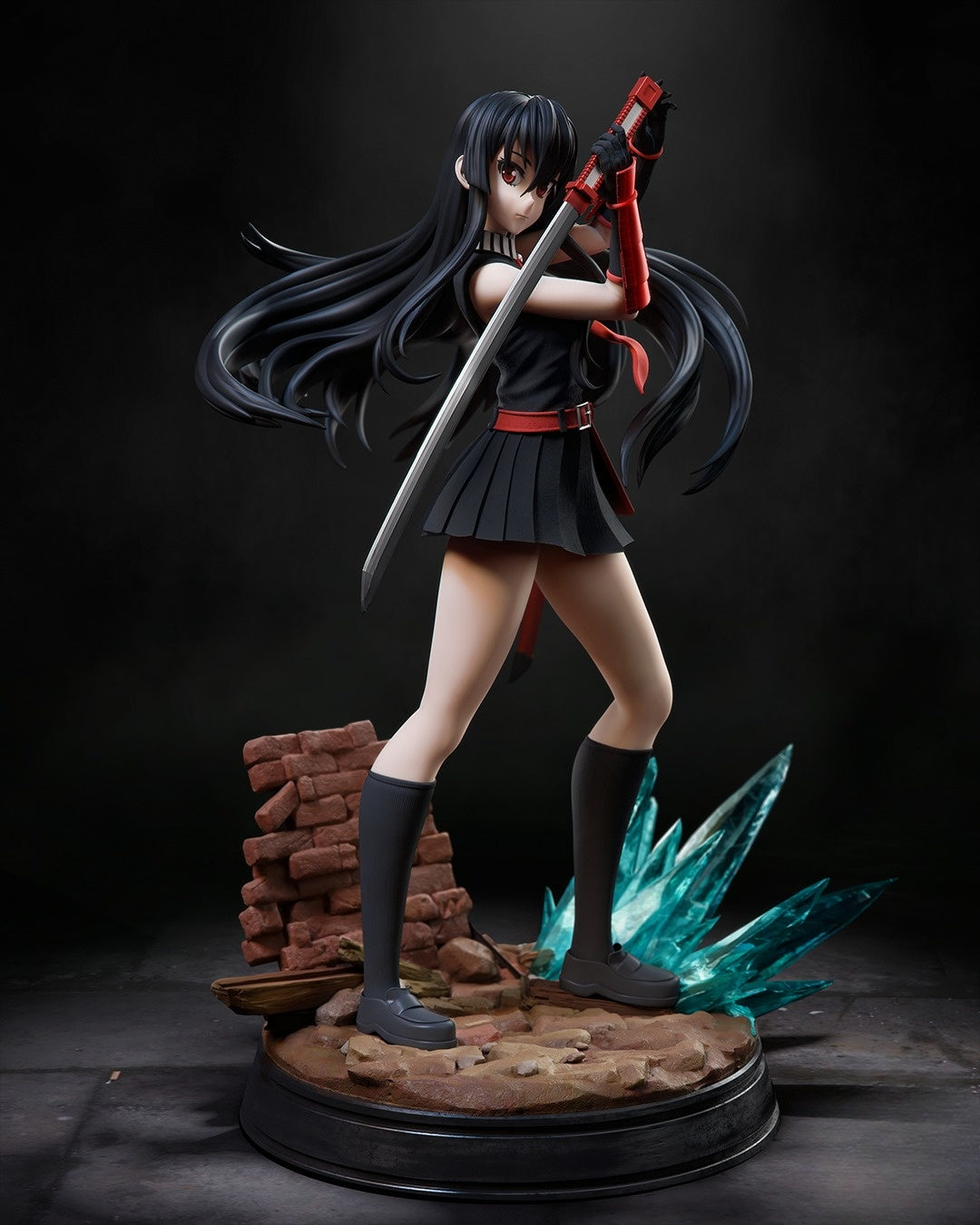 0768 Akame Ga kill - STL 3D Print Files