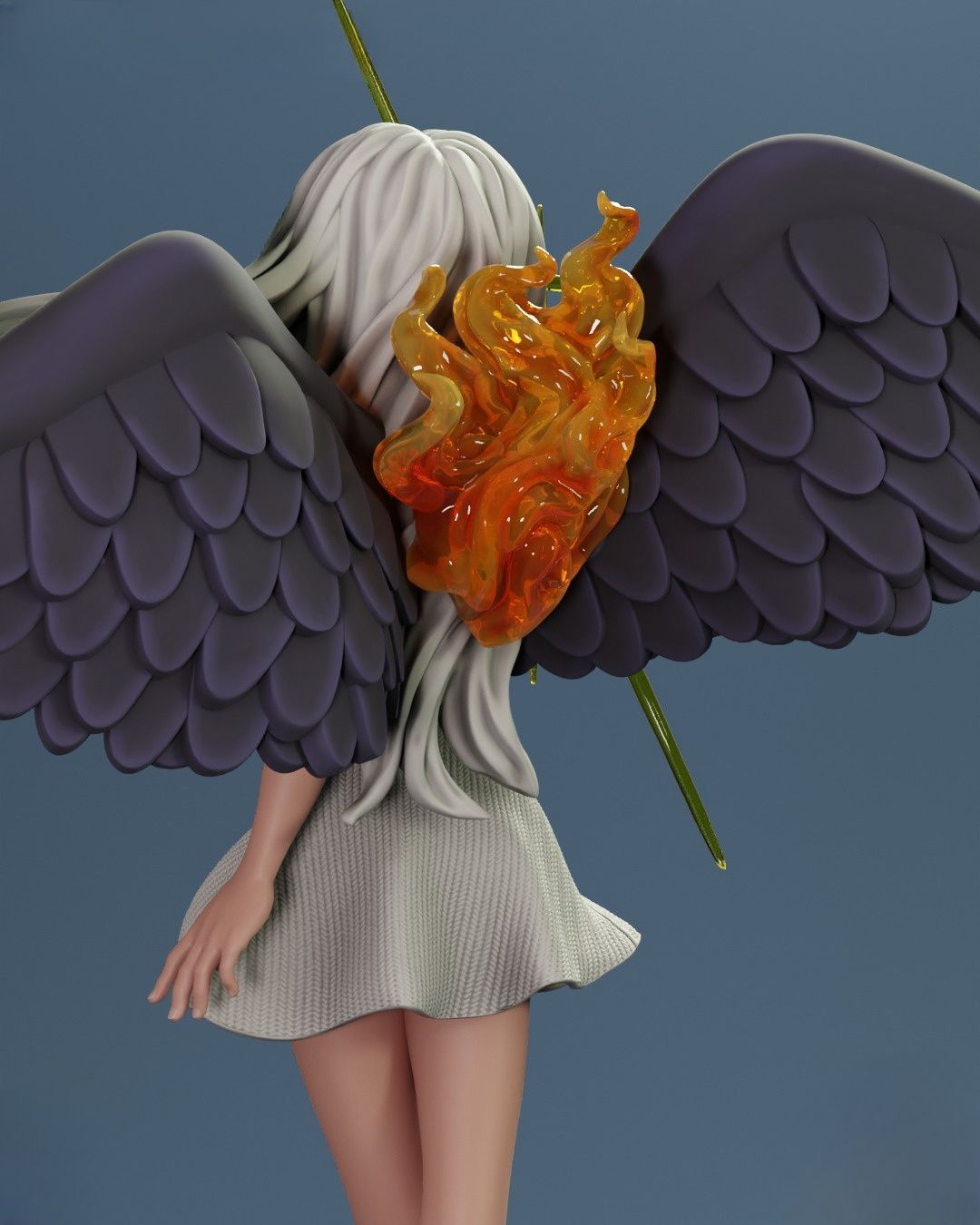 0235 Boa Hancock Seraphim (OP) - STL 3D Print Files