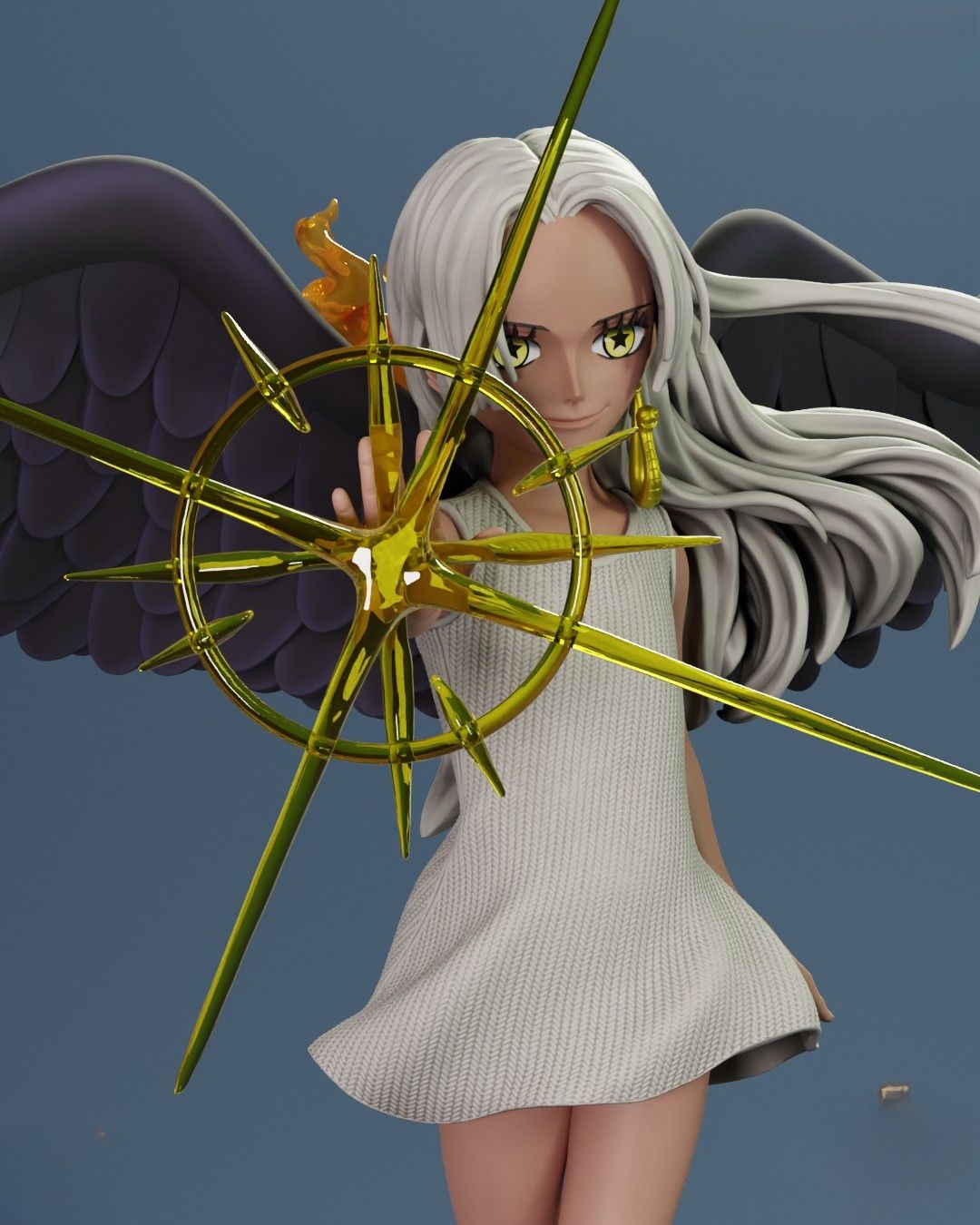 0235 Boa Hancock Seraphim (OP) - STL 3D Print Files