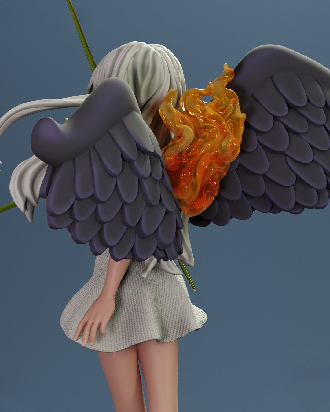 0235 Boa Hancock Seraphim (OP) - STL 3D Print Files