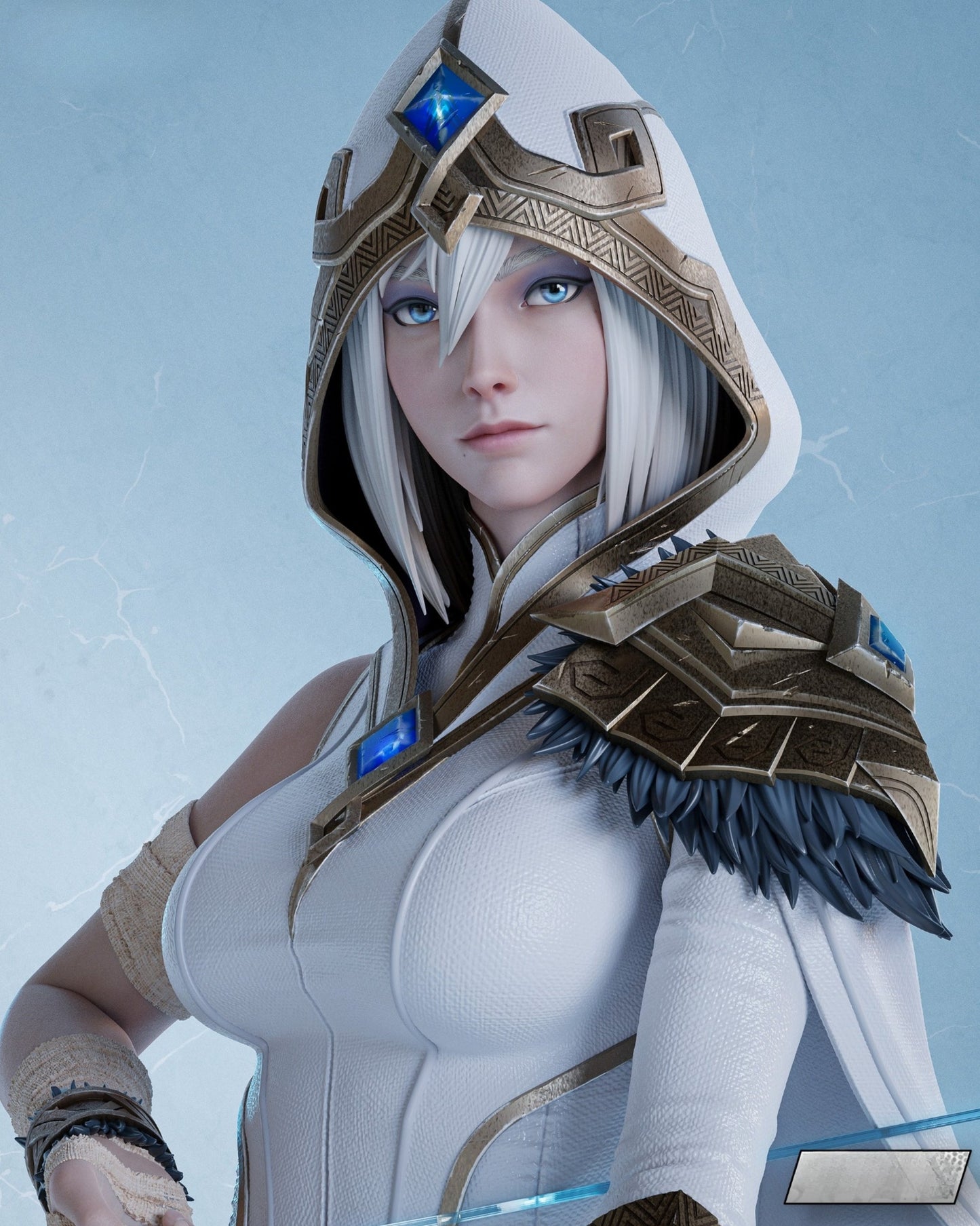 0519 Ashe - League of Legends (3061) - STL 3D Print Files