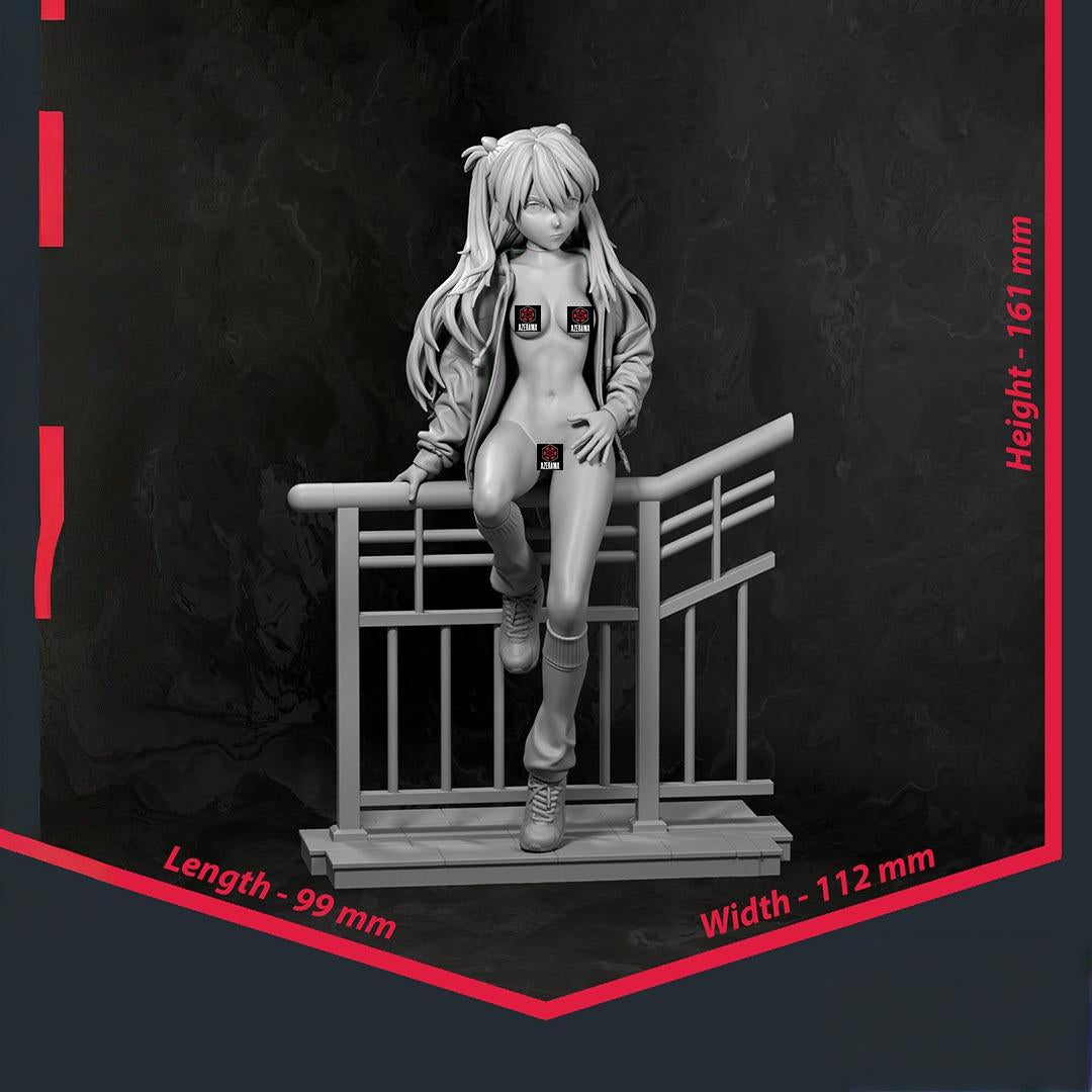 1860 Asuka Langley Soryu_Neon Genesis Evangelion NSFW - STL 3D Print Files