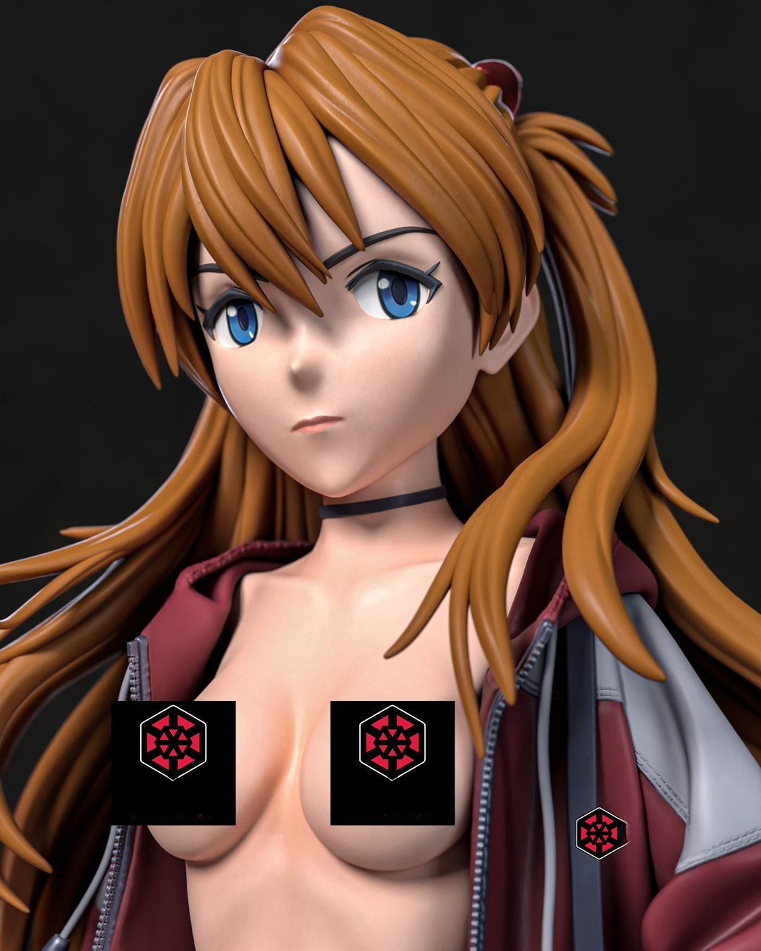 1860 Asuka Langley Soryu_Neon Genesis Evangelion NSFW - STL 3D Print Files