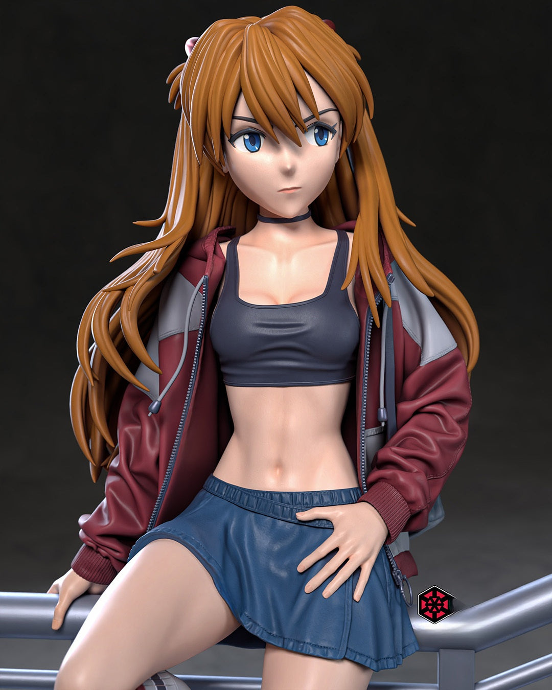 1860 Asuka Langley Soryu_Neon Genesis Evangelion NSFW - STL 3D Print Files
