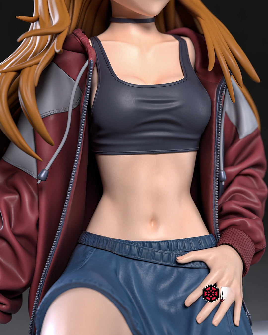 1860 Asuka Langley Soryu_Neon Genesis Evangelion NSFW - STL 3D Print Files