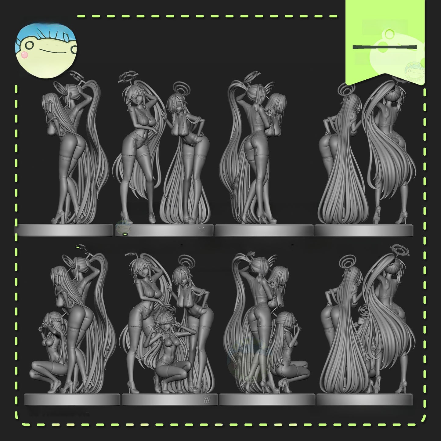 1435 Asuna_Blue Archive - STL 3D Print Files