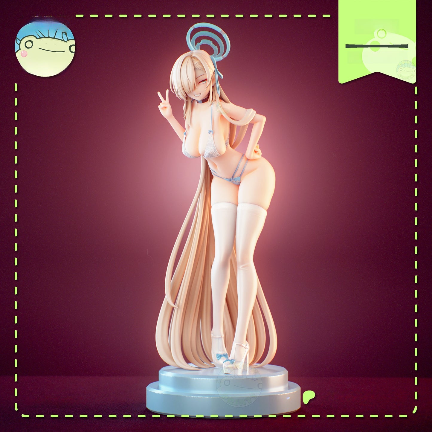 1435 Asuna_Blue Archive - STL 3D Print Files
