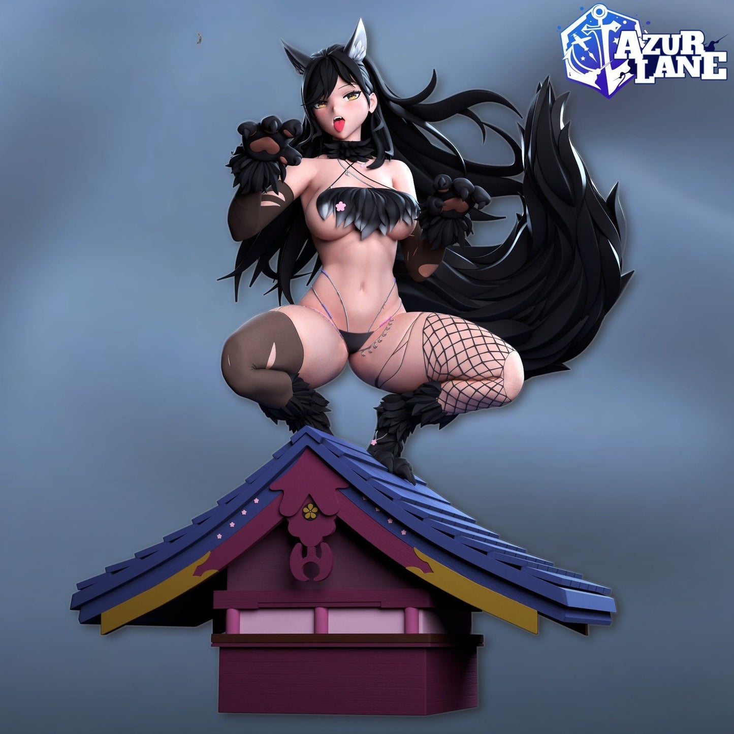 0998 Atago - Azur Lane (4142) - STL 3D Print Files