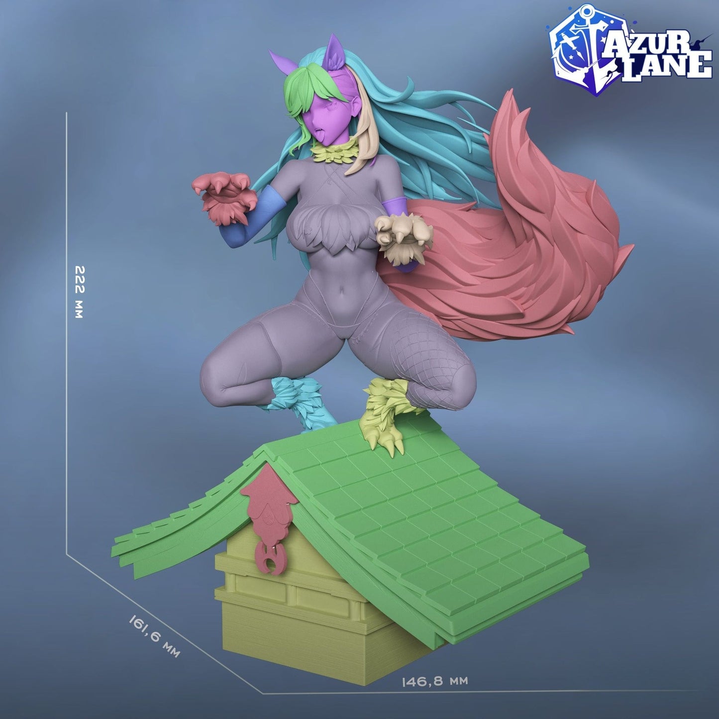 0998 Atago - Azur Lane (4142) - STL 3D Print Files