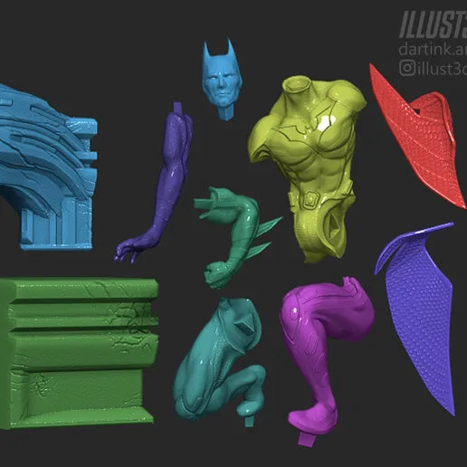 2160 Batman beyond - STL 3D Print Files