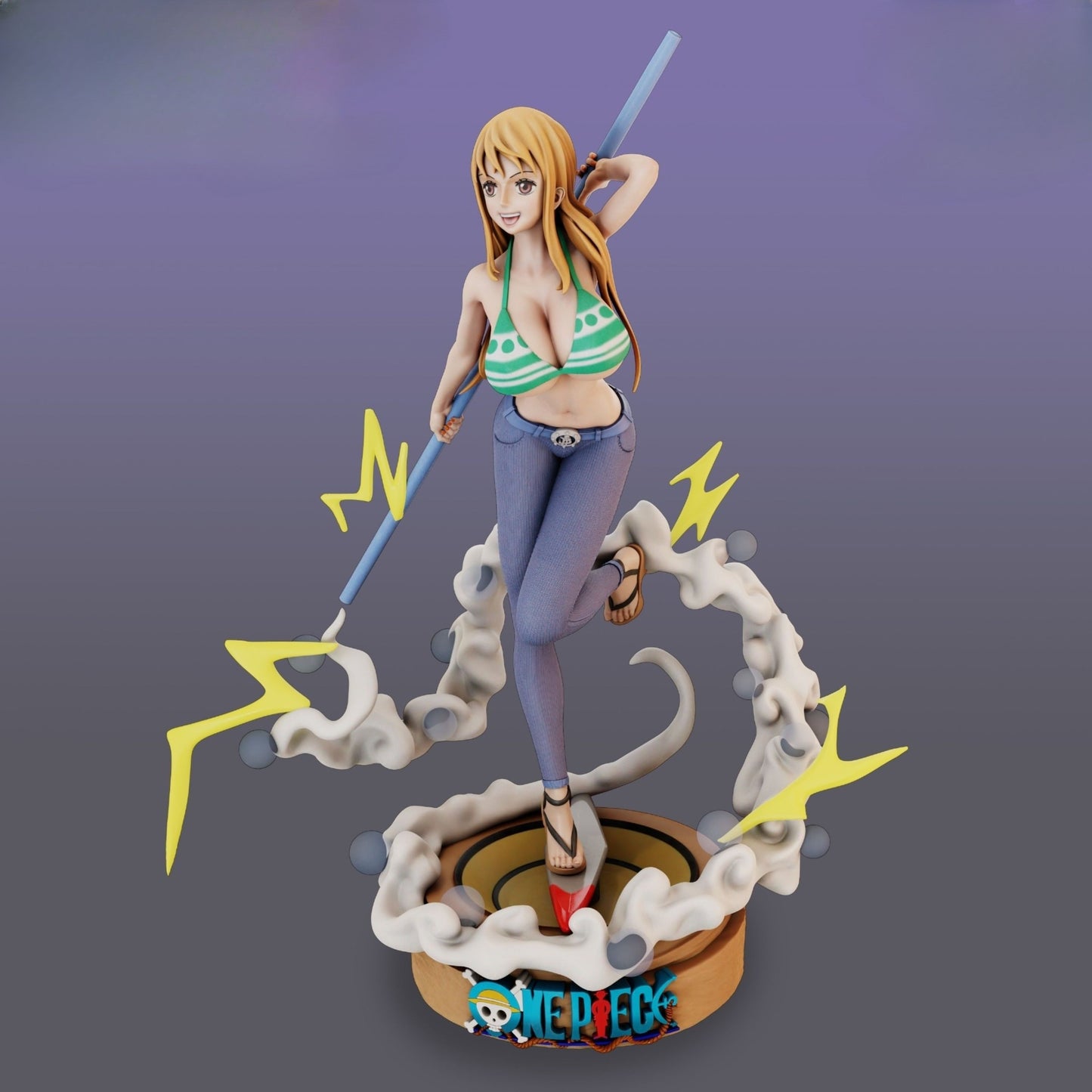 0201 Nami_One Piece- STL 3D Print Files