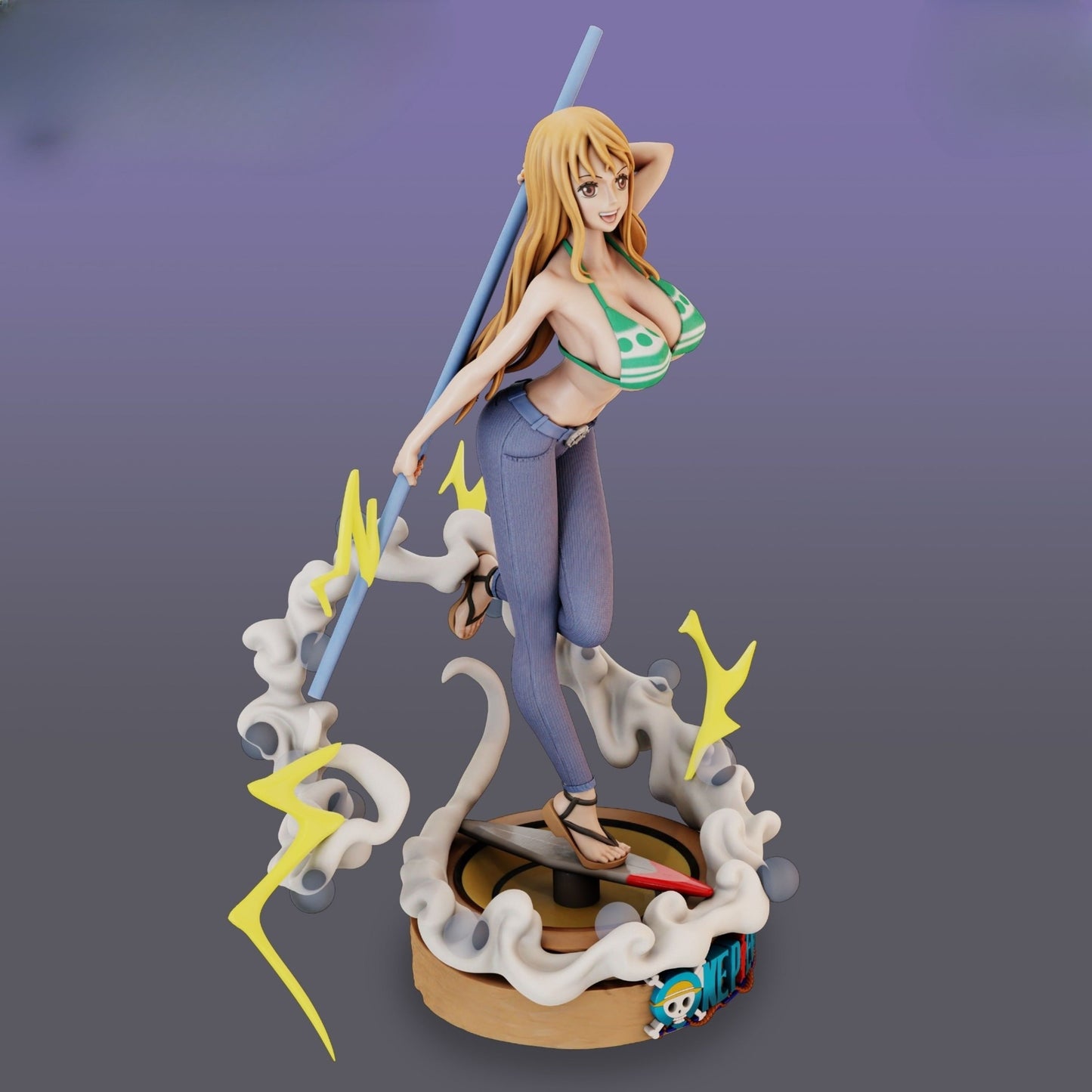 0201 Nami_One Piece- STL 3D Print Files