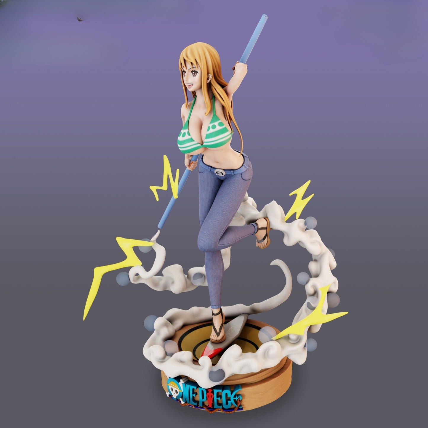 0201 Nami_One Piece- STL 3D Print Files