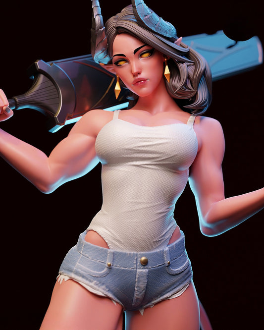0849 Malevola Dispatch NSFW - STL 3D Print Files