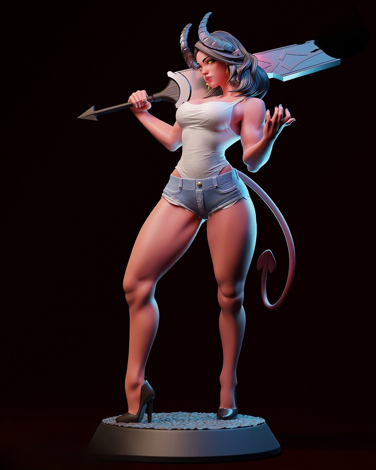 0849 Malevola Dispatch NSFW - STL 3D Print Files