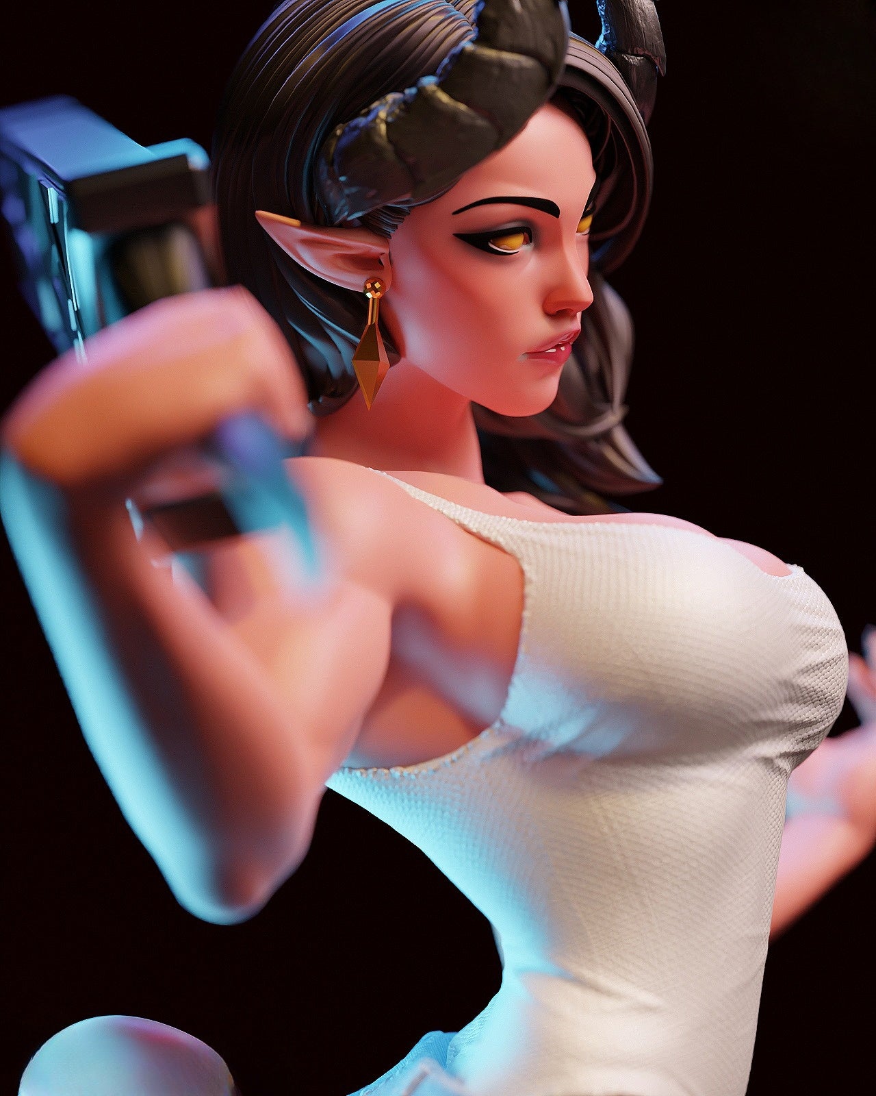0849 Malevola Dispatch NSFW - STL 3D Print Files
