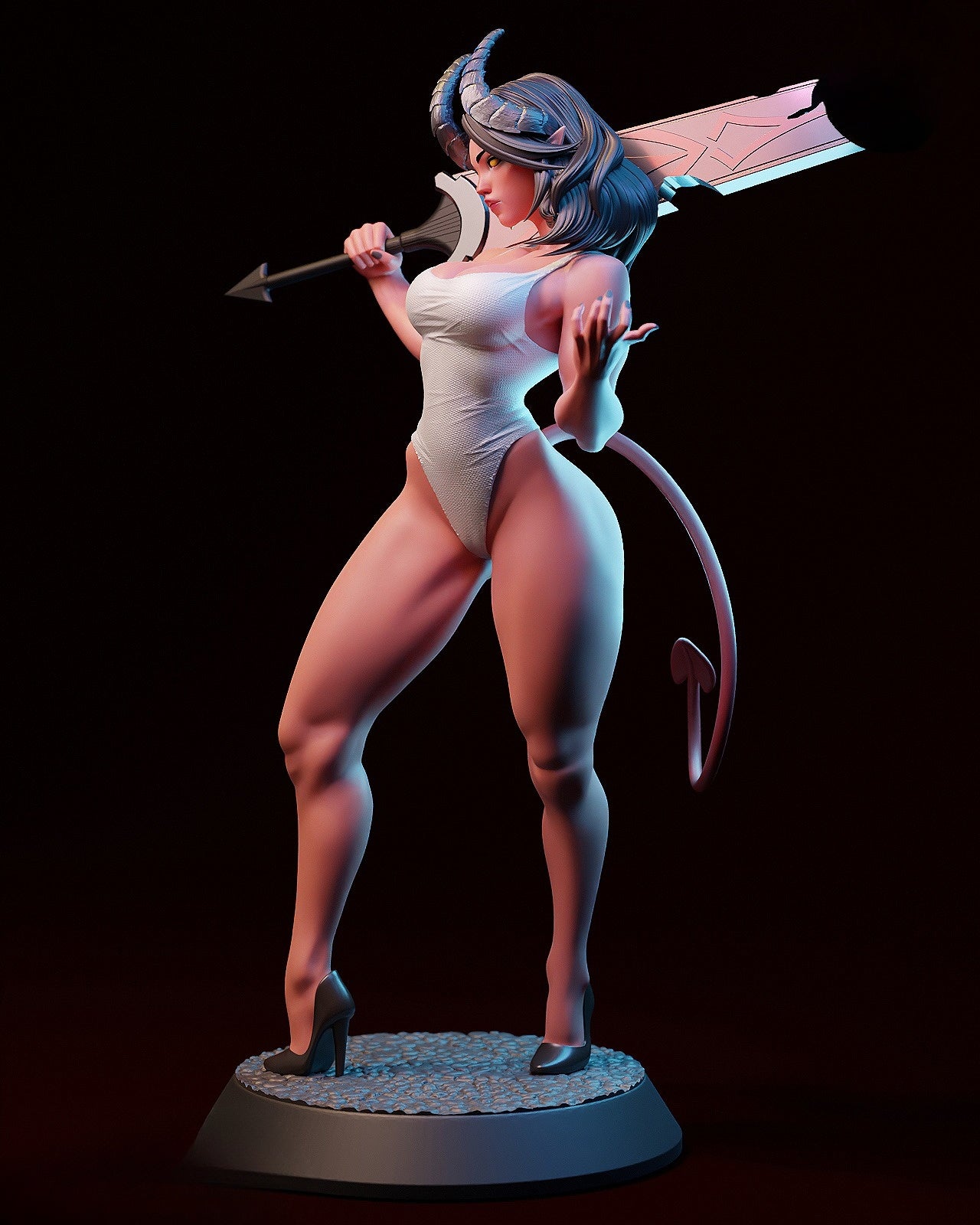 0849 Malevola Dispatch NSFW - STL 3D Print Files