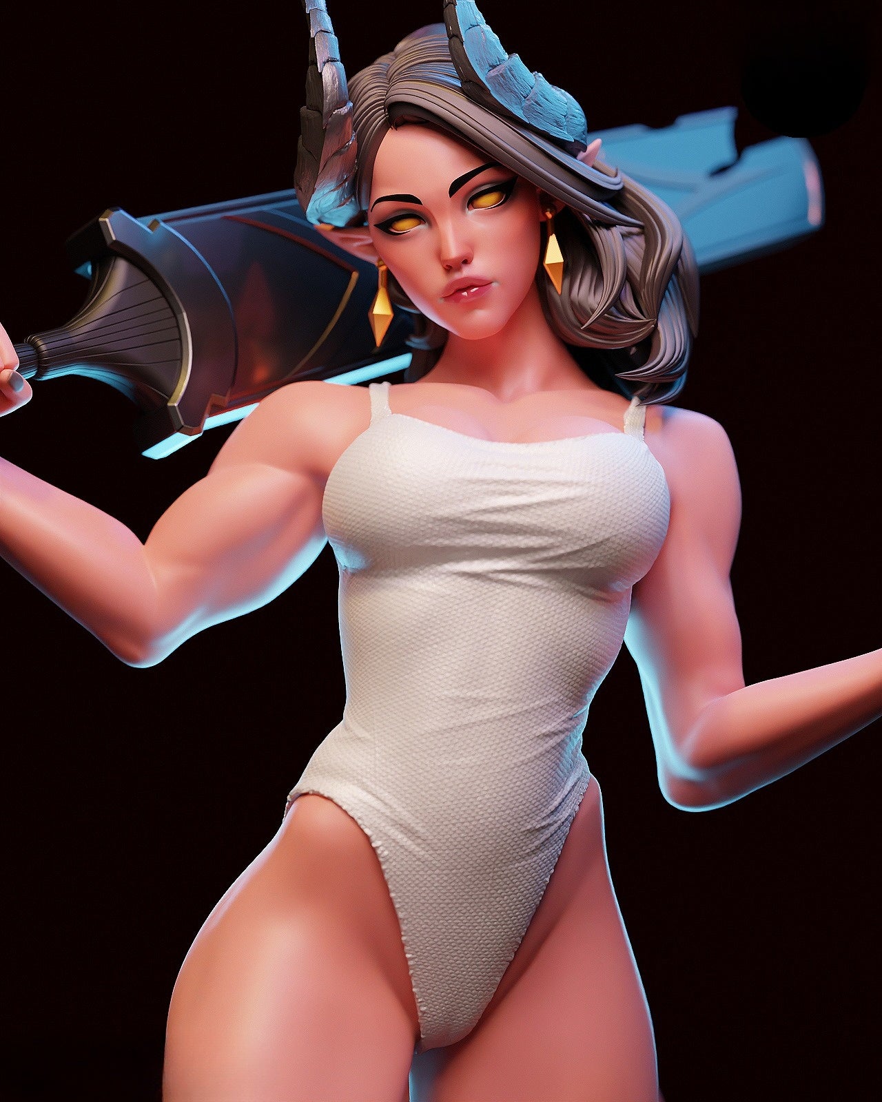 0849 Malevola Dispatch NSFW - STL 3D Print Files