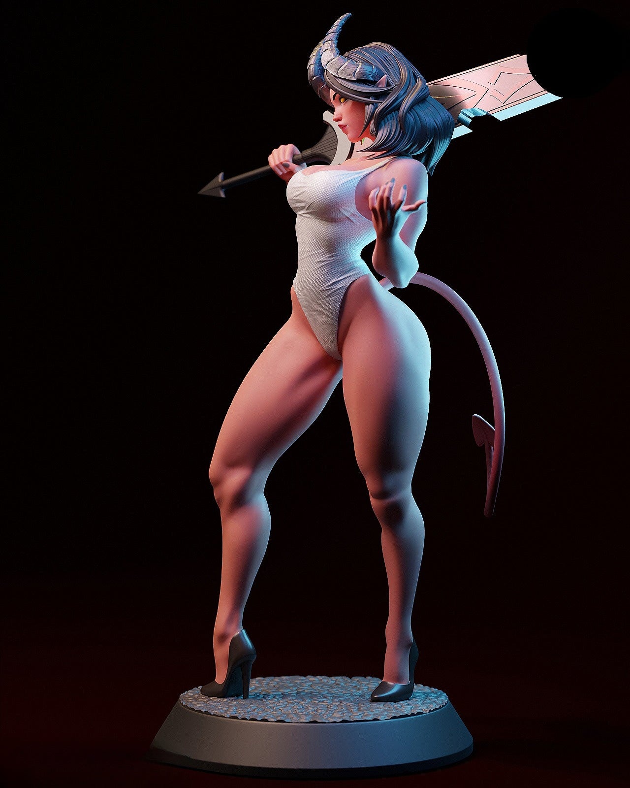 0849 Malevola Dispatch NSFW - STL 3D Print Files