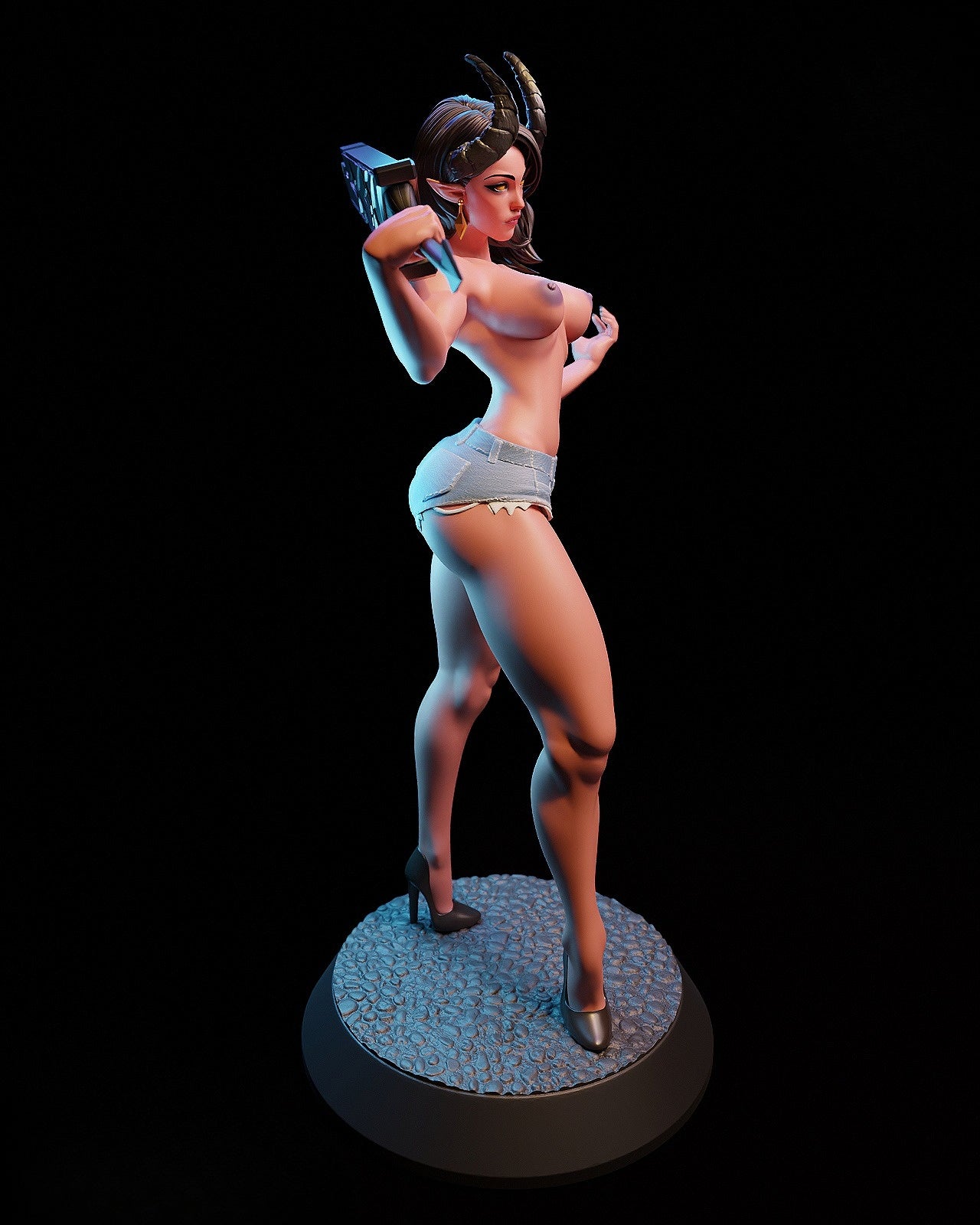 0849 Malevola Dispatch NSFW - STL 3D Print Files