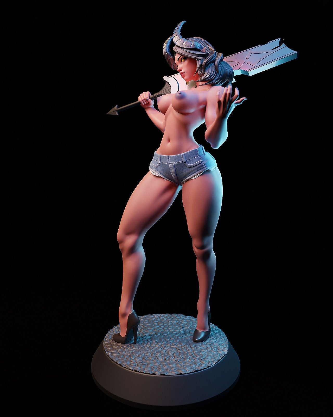 0849 Malevola Dispatch NSFW - STL 3D Print Files