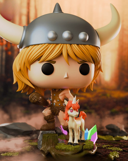 0571 Booby_Funko - STL 3D Print Files