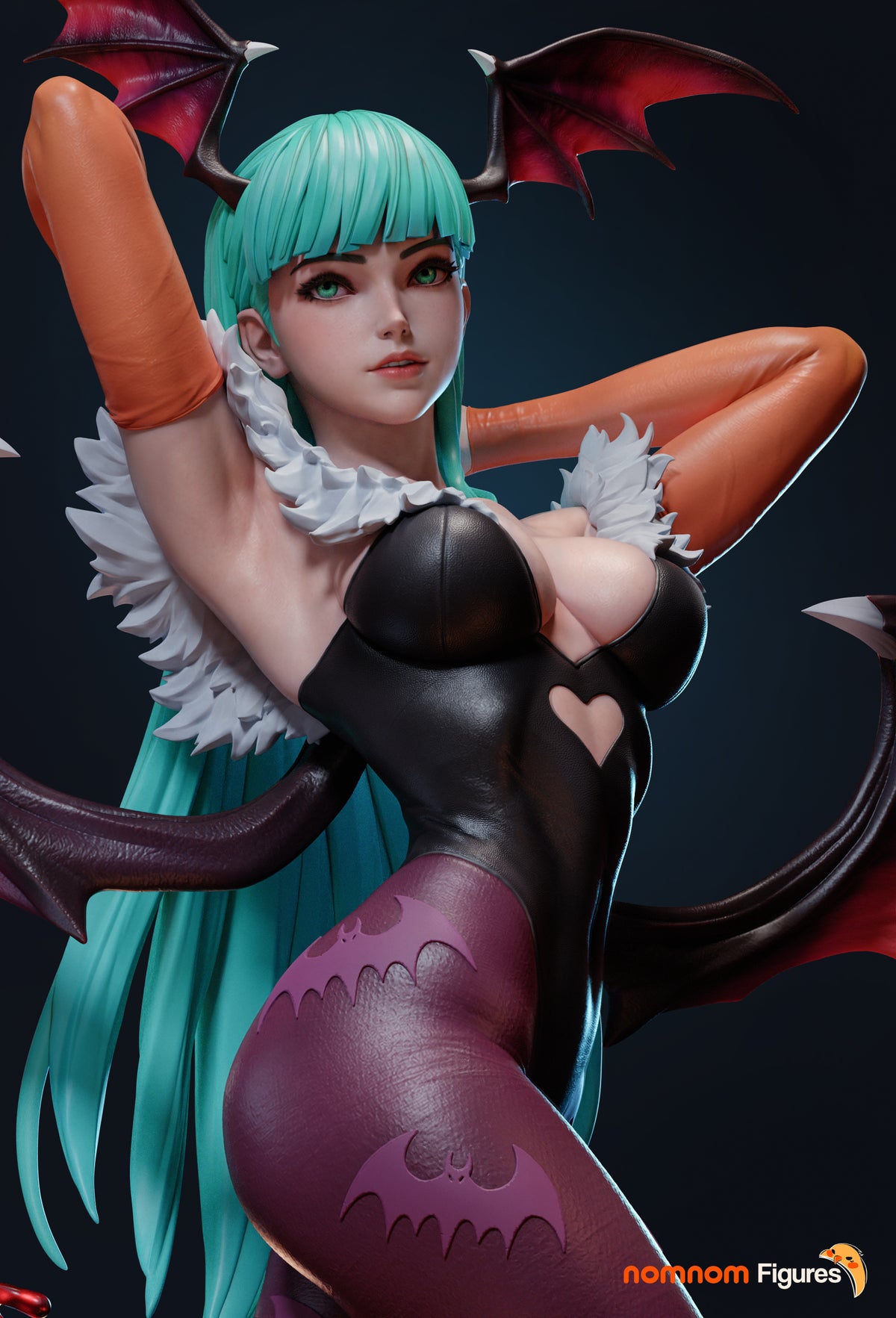 2164 Morrigan Aensland_Darkstalkers - STL 3D Print Files