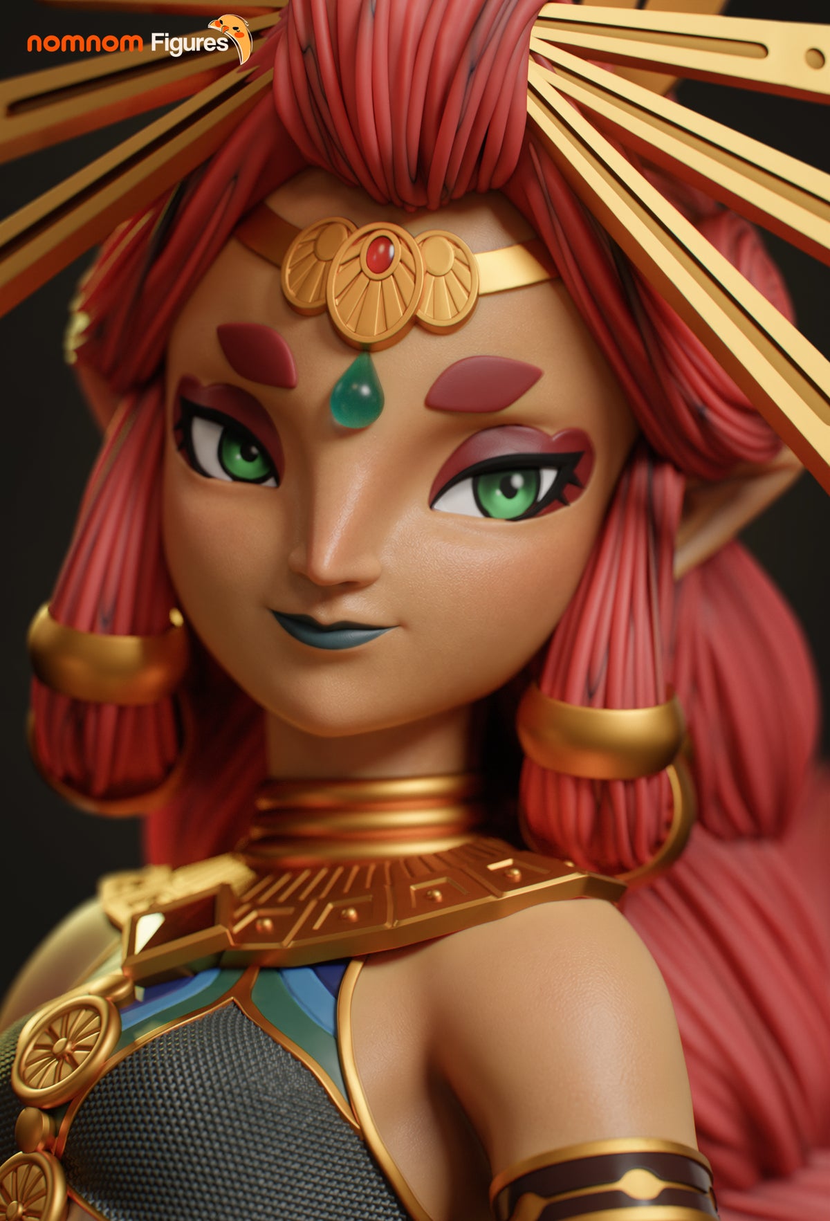 2170 Riju_The Legend of Zelda Breath of the Wild - STL 3D Print Files