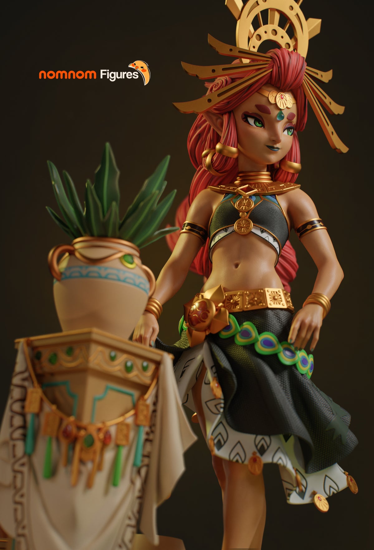 2170 Riju_The Legend of Zelda Breath of the Wild - STL 3D Print Files