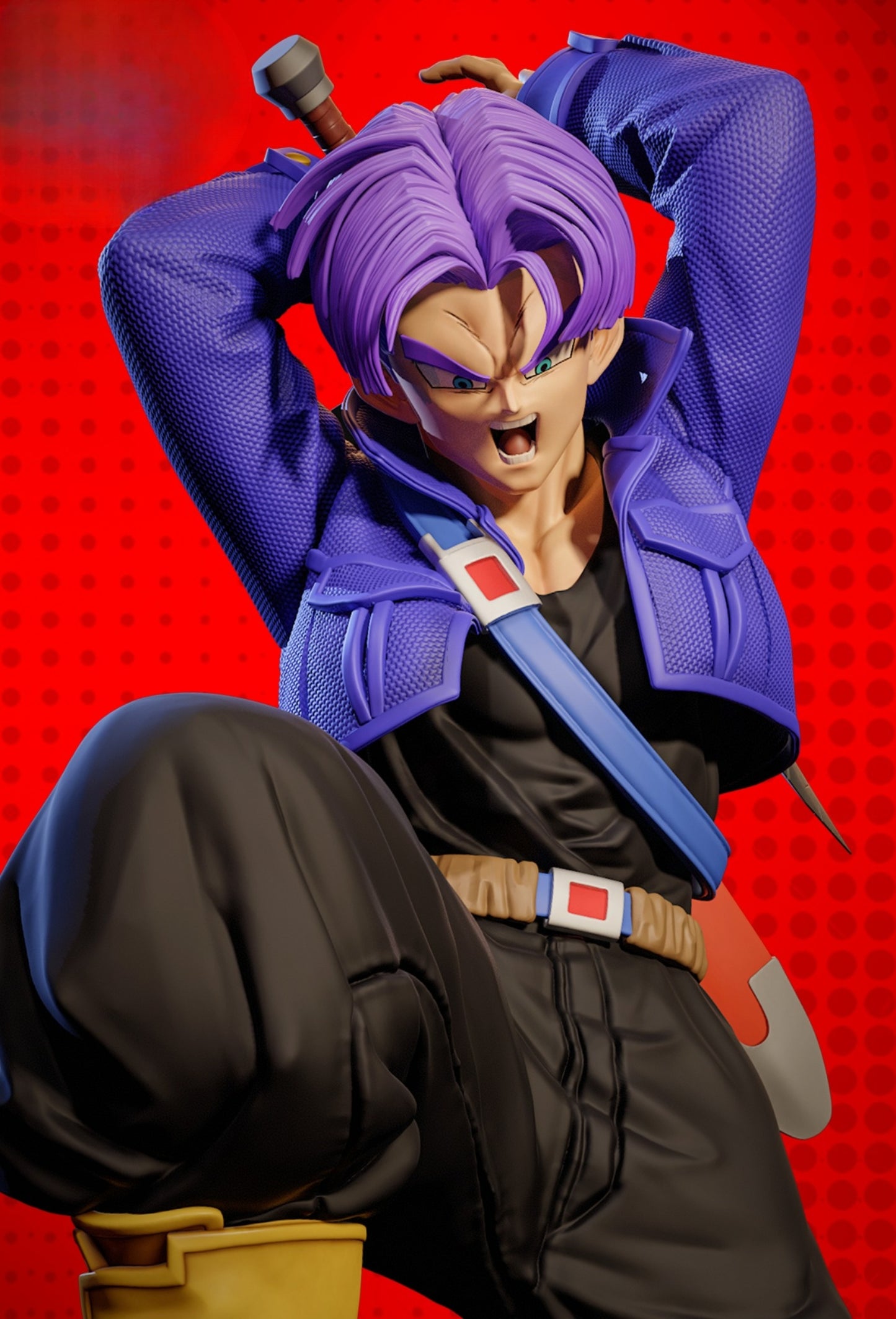 1390 Trunks_Dragon Ball Z - STL 3D Print Files
