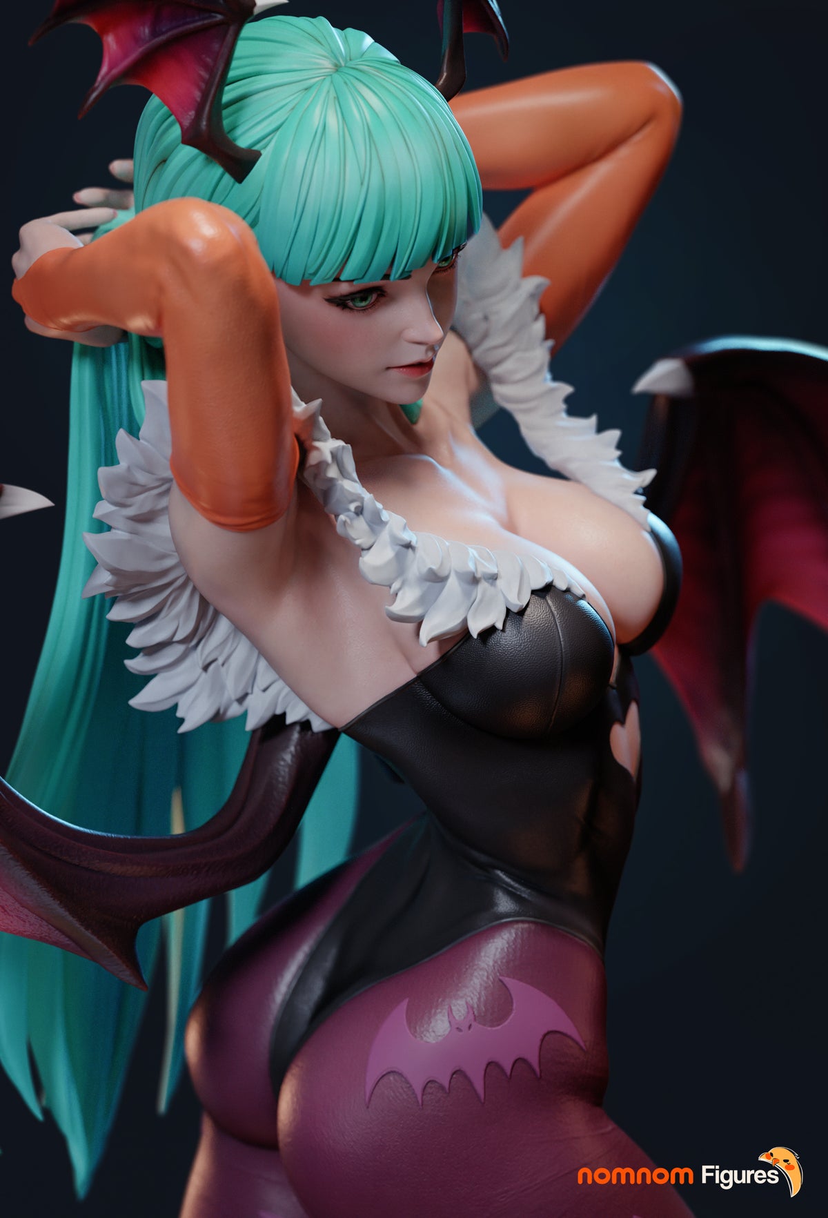 2164 Morrigan Aensland_Darkstalkers - STL 3D Print Files