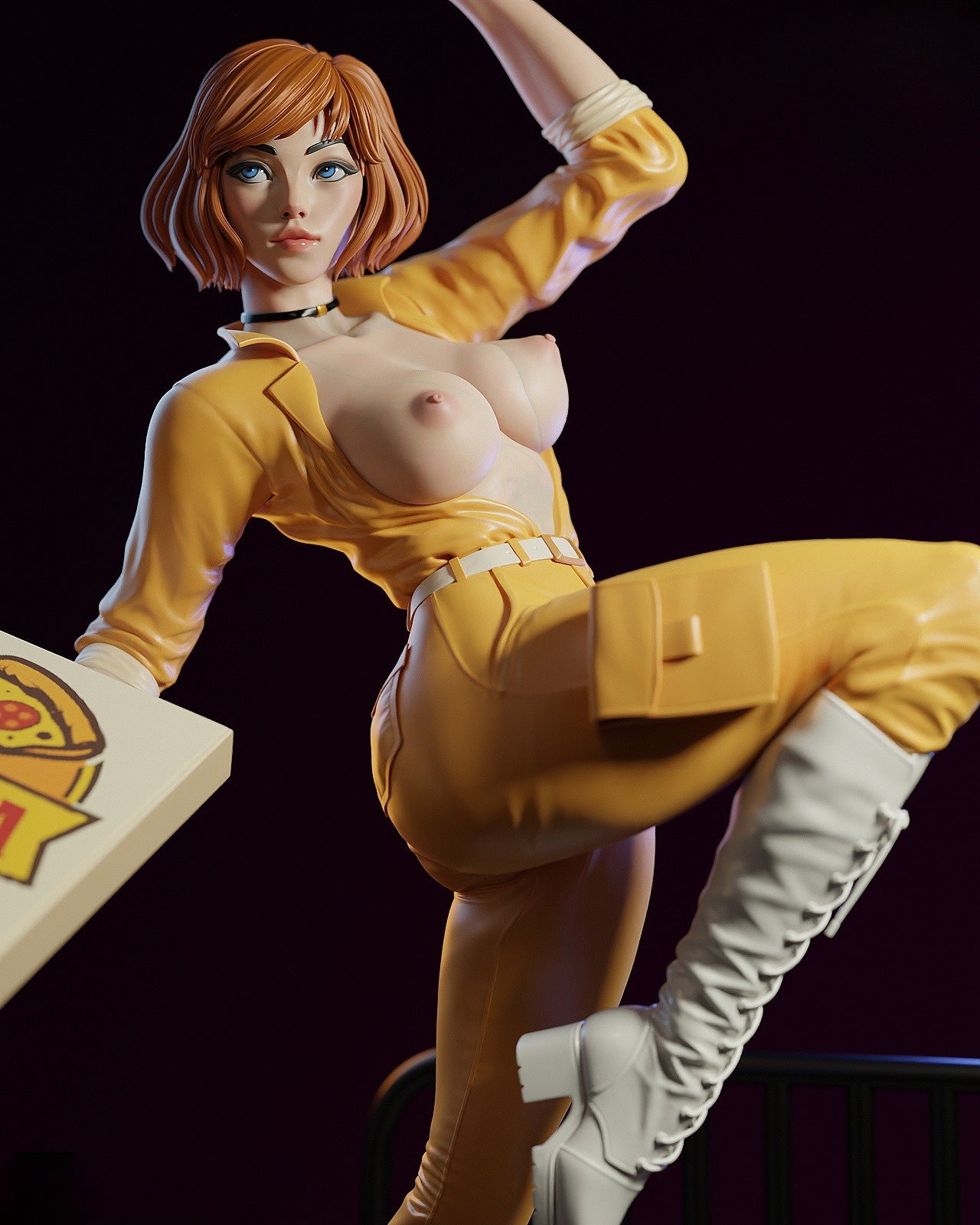 1002 April O Neil - STL 3D Print Files