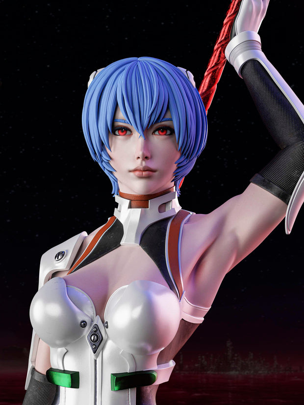 1629 Rei Ayanami_Neon Genesis Evangelion - STL 3D Print Files