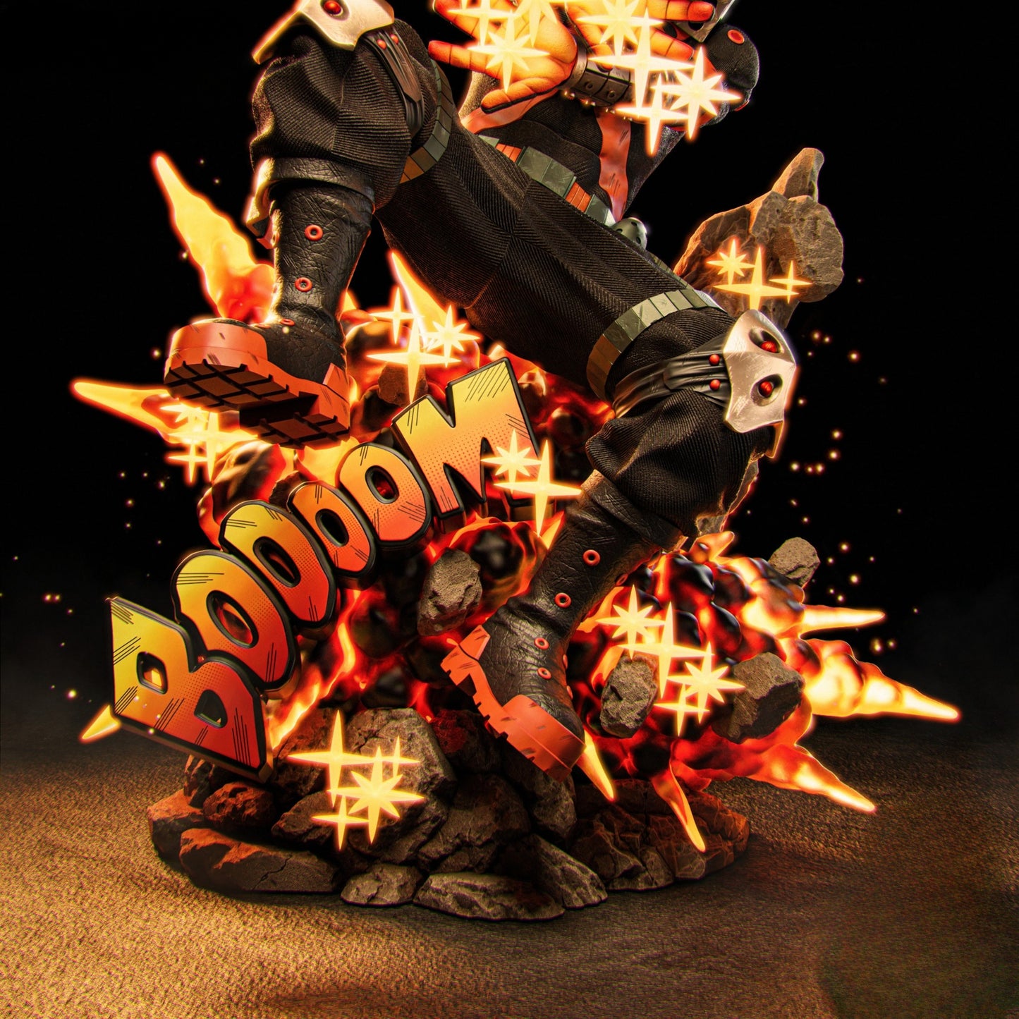0552 Katsuki Bakugo - STL 3D Print Files